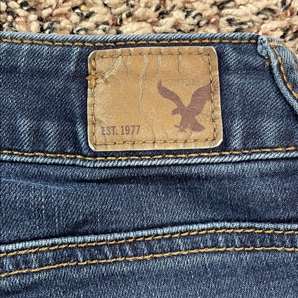American Eagle Outfitters Vintage Low Rise Women's Denim Jeggings 00 Short | GUC - Picture 3 of 5